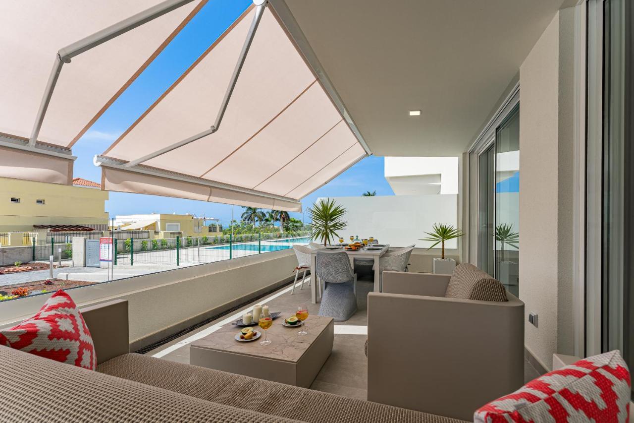 Modern New Apartment Las Terrazas De Costa Adeje. Heated Pool, Big Terrace And Private Parking Ngoại thất bức ảnh