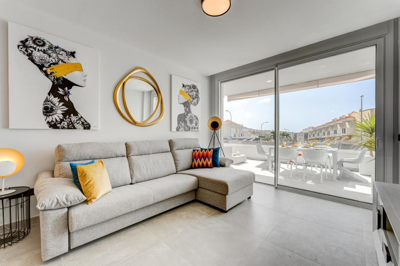 Modern New Apartment Las Terrazas De Costa Adeje. Heated Pool, Big Terrace And Private Parking Ngoại thất bức ảnh