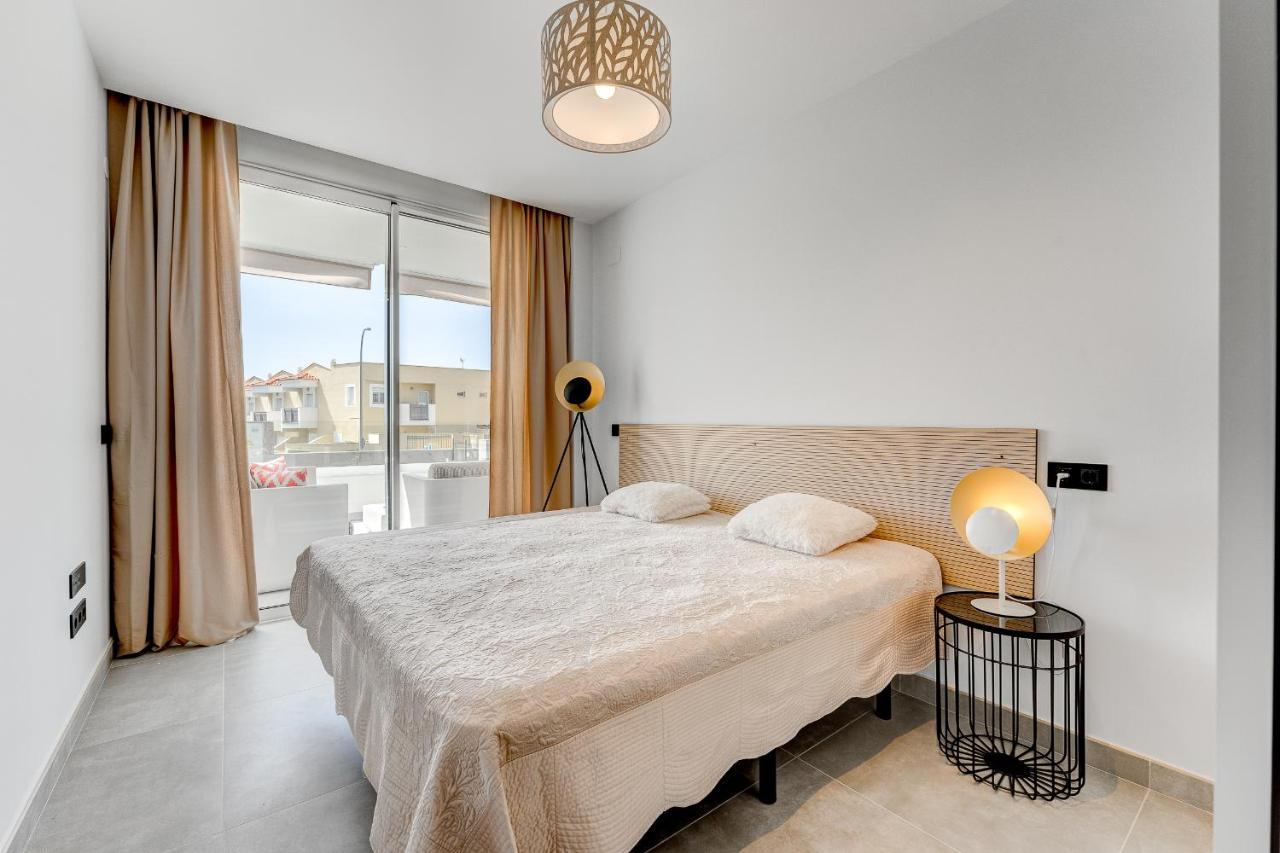 Modern New Apartment Las Terrazas De Costa Adeje. Heated Pool, Big Terrace And Private Parking Ngoại thất bức ảnh