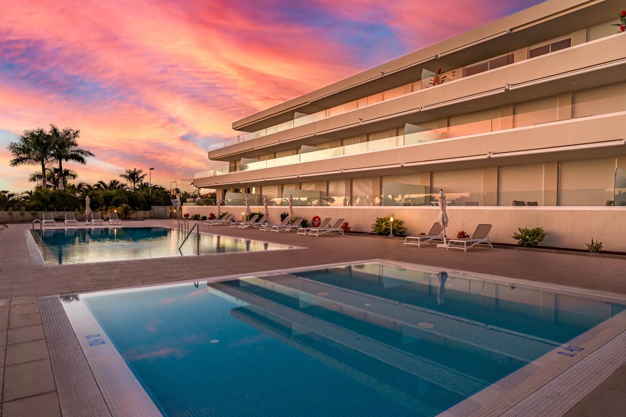 Modern New Apartment Las Terrazas De Costa Adeje. Heated Pool, Big Terrace And Private Parking Ngoại thất bức ảnh