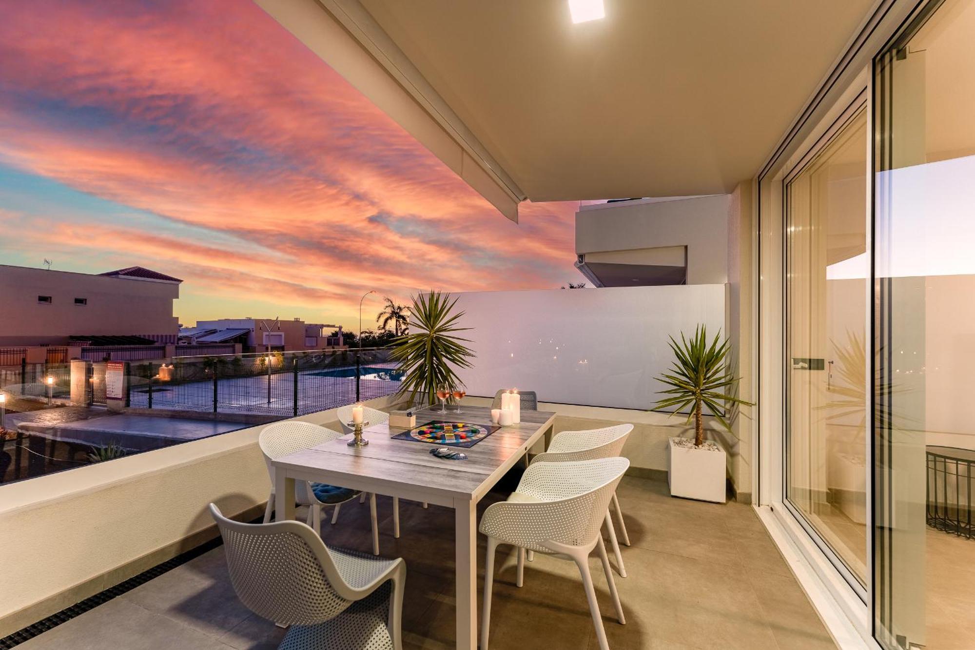 Modern New Apartment Las Terrazas De Costa Adeje. Heated Pool, Big Terrace And Private Parking Ngoại thất bức ảnh