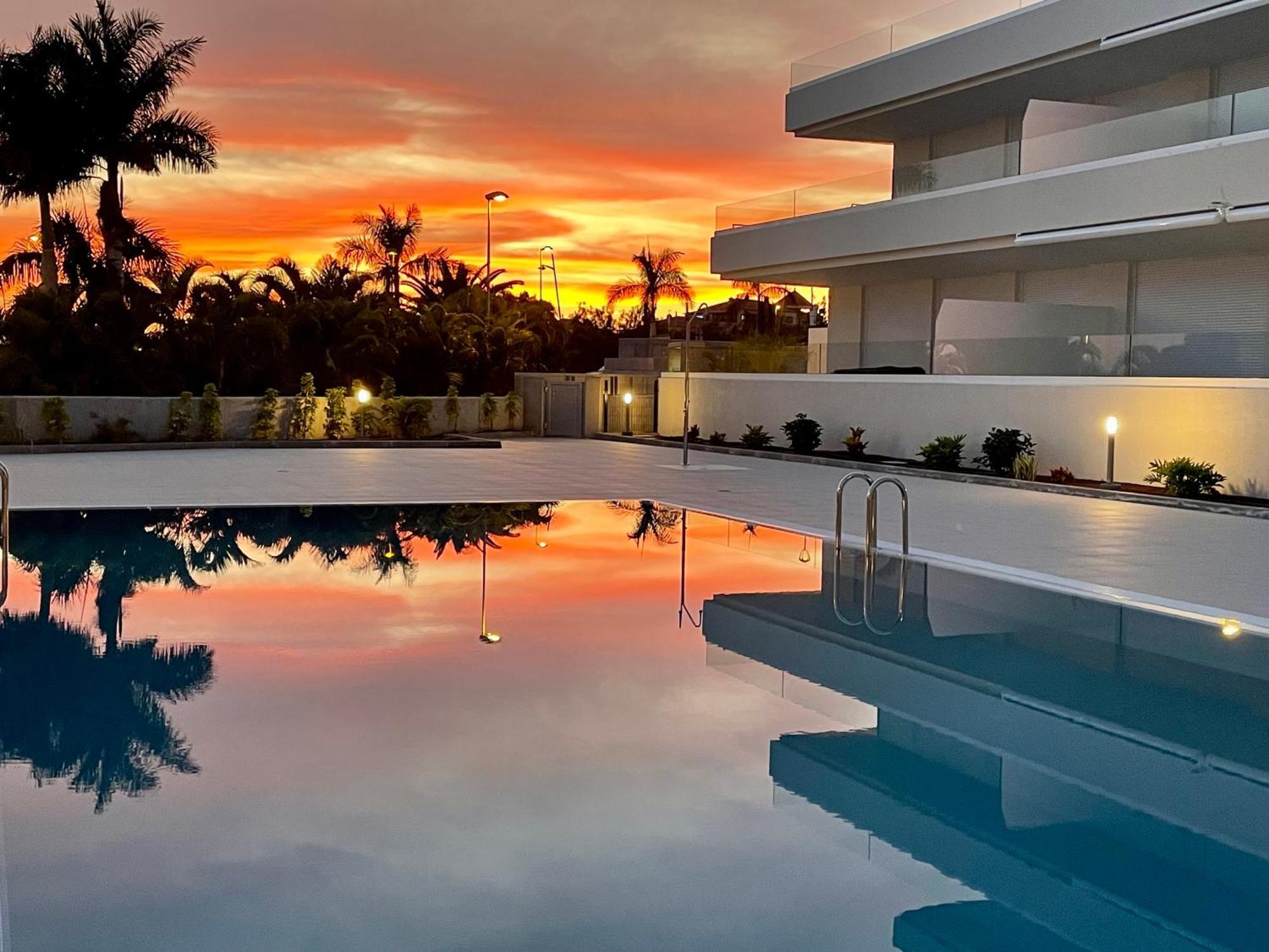 Modern New Apartment Las Terrazas De Costa Adeje. Heated Pool, Big Terrace And Private Parking Ngoại thất bức ảnh
